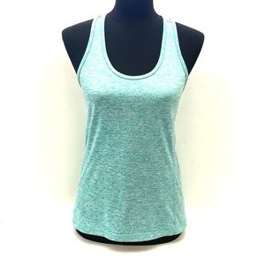 Icy Zone Women's Green Performance Racerback Sports Tank Top